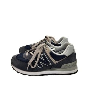 New Balance Navy and Gray Sneakers